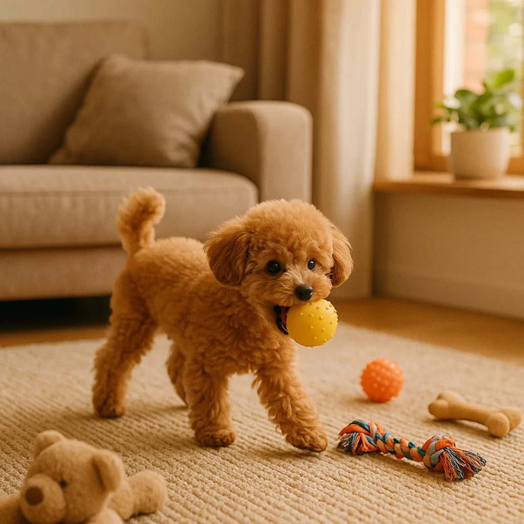 Cómo cuidar de un Caniche Toy en casa